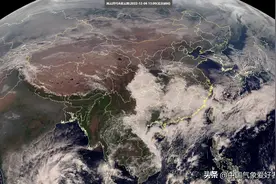怪事？卫星抓拍东海，上海以东突现多个涡旋！分析：和冷空气有关图片