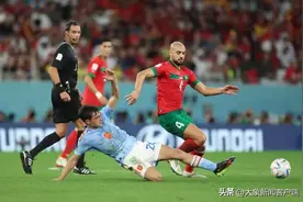 早安世界杯丨摩洛哥点球大战淘汰西班牙，葡萄牙6:1大胜瑞士图片