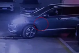 贵阳一女子爱车惊现划痕，监控都找不到肇事者？车主物业吵翻……图片