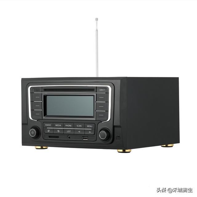 车载收音机的接线方法（闲置车载收音机DIY家庭音响）