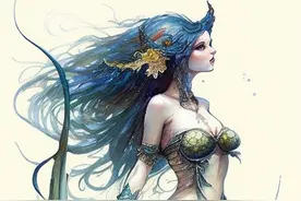 网友爆料：原生野生美人鱼绘画图惊艳到我！图片