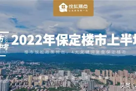 2022保定楼市年中考：新策频出，4大楼市关键词复盘楼市上半场图片