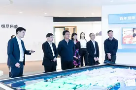 进出口银行福建省分行行长许波一行莅临恒申集团调研考察图片