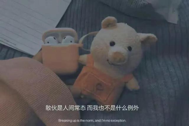 朋友圈情感文案图｜散伙是人间常态，而我也不是什么例外