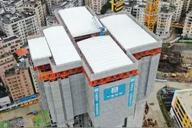 住宅造楼机：露天工地变成“室内工厂”！多项目已实际应用图片