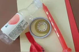 新年手持礼炮，小朋友在家玩嗨了！图片