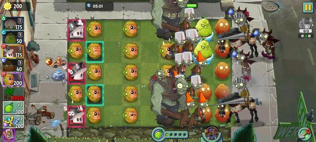 植物大战僵尸2.追击第五天平民无神器通关(矿工暴走)