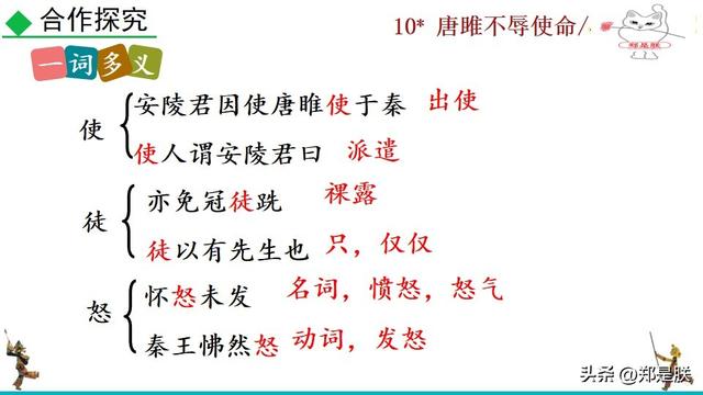 九语下第10课：唐雎不辱使命.战国策.课文+诵读·+课件+知识点