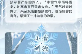 今日小雪！第一个带“雪”的节气到了，你那里下雪了吗？图片