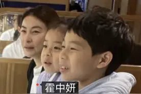 霍启刚全家外出就餐，大女儿高清正脸首次曝光，灵动可爱像郭晶晶图片