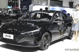 9.98万，全新22款伊兰特来了！外观颜值“燃”，内饰配置丰富图片