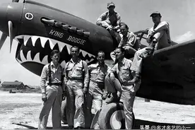 抗战时期，令日军飞机恐惧的“飞虎队”是从哪冒出来的？图片