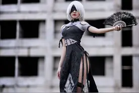 COS：尼尔机械纪元的COS合集 2B小姐姐英姿飒爽图片