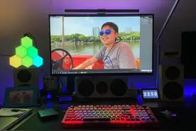 书房RGB中的卷王，贝戋马户RS6三模机械键盘图片