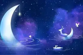 民间流传的俗语“一晚二梦，暗示大吉”：预示着好运的开始。图片