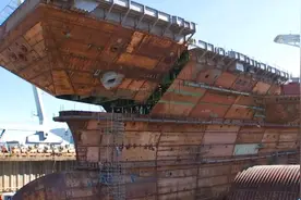 美媒：中国004核动力航母已开工1年多，003后续舰也在南方建造中图片