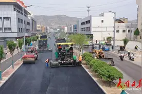 大同市云冈区五一街改造工程进度条又刷新啦图片