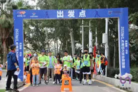 “奔跑吧·少年”2022年户外挑战之徒步穿越赛落幕图片