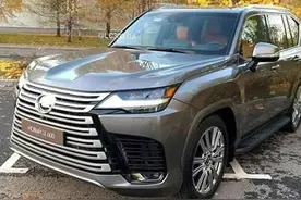 雷克萨斯LX600“丐版”到港，皮座椅+合金轮毂，网友：比陆巡厚道图片