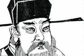 包公祠前老百姓说喜欢看包拯的惊堂木图片