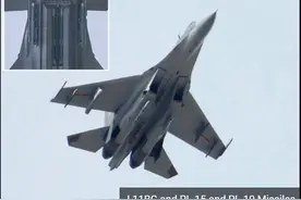 美媒：中国海航列装歼-11BGH，配备500公里射程导弹，专打预警机图片