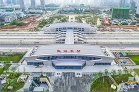 连接武咸城际铁路等！武汉东站建成通车时间、线路确定了图片