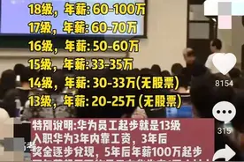 华为员工年薪收入表出来了，你能否接受这种高薪？图片