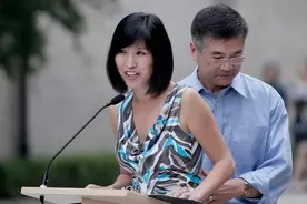 美国首任华人州长骆家辉：前妻是蓝妮的孙女，两人相守21年离婚图片
