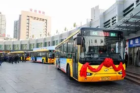 济宁城际公交C619、B6汶上线路临时绕行图片