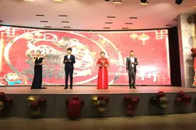 欢聚一堂贺新春 载歌载舞抒情怀——松林公司举办2022年新春联欢晚会图片