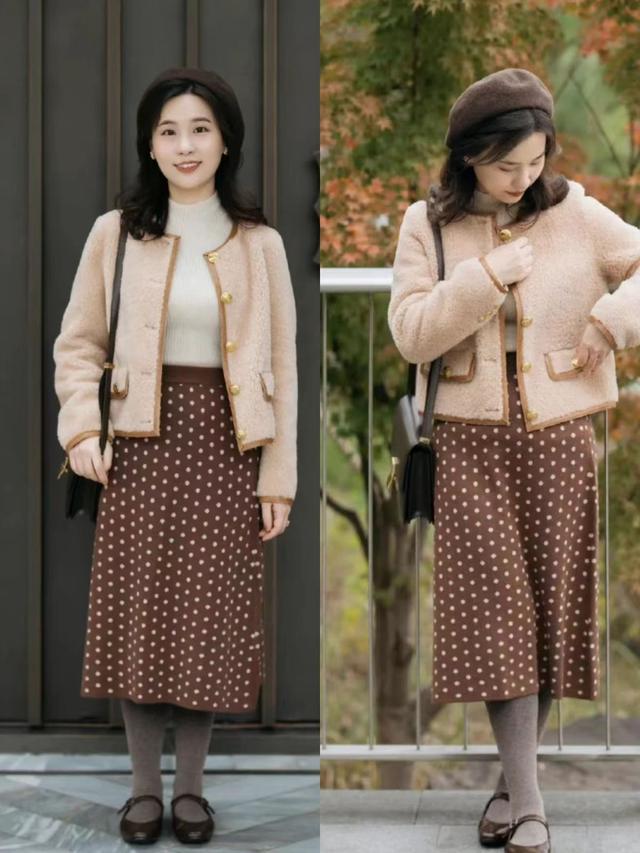 小个子穿裙，她有秘籍，3款半裙、多种搭法轻松教你穿出好气质