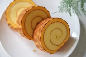 想吃虎皮蛋糕不用再买了，自己在家做，难度不高，好吃还解馋图片