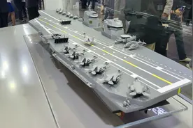 韩国推出国产版福建舰！双舰岛+电磁弹射，中西结合全面缝合图片