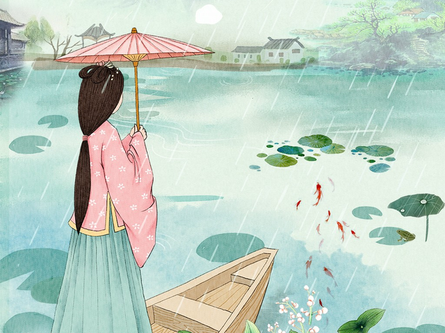 十首谷雨诗词，留住最后一抹春色！