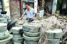 为啥很多小贩到农村收石磨？200元购入，一转手就赚几千元图片