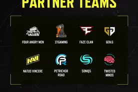PUBG合作者战队公布，PCL独占3席，4AM，PeRo与17成新御三家！图片
