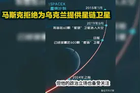 马斯克拒绝为乌克兰提供星链卫星通信系统图片