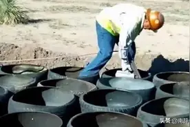 为何美国人修路要先埋轮胎，到底有什么作用？中国为何不引用？图片