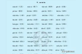 暑假预习：一年级汉语拼音（声母、韵母、易混淆音、拼读练习）图片