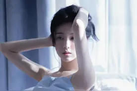 陈都灵，纯白写真，都灵真是太美了图片
