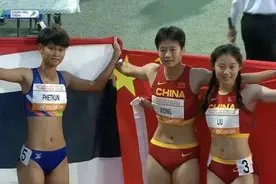 武汉理工大学学生熊诗麒获田径亚青赛100米冠军图片