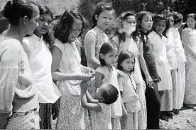 二战日本军队在菲律宾的作为，人神共愤！对待妇女百姓行径残暴图片