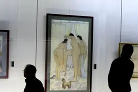 一幅《Luo女》引发的暴动，20年前的那场潘玉良人体绘画精品展图片