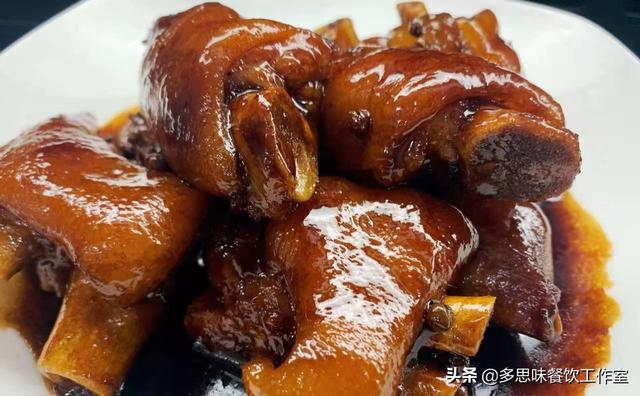 教你10种家常猪蹄的做法，颜色红亮软糯入味，肥而不腻越嚼越香