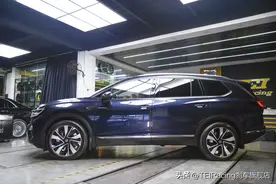 大众揽境刹车改装案例，升级TEI Racing前六后四刹车套装图片