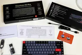 75%配列，佳达隆矮轴，蓝牙有线双模：Keychron K3 Pro键盘测评图片