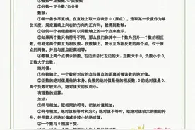 初中数学知识点总结大全(经典版)图片