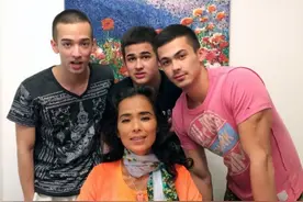 韦唯：失婚背后有泪，做单亲妈妈17年，3个儿子是她的骄傲图片