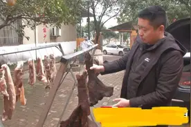 湖南男子后备箱被岳母塞满腊肉，网友担心男子吃不完，后续来了图片