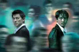 你还能记得《无间道》有过几次天台对话么？你最喜欢哪一次？图片